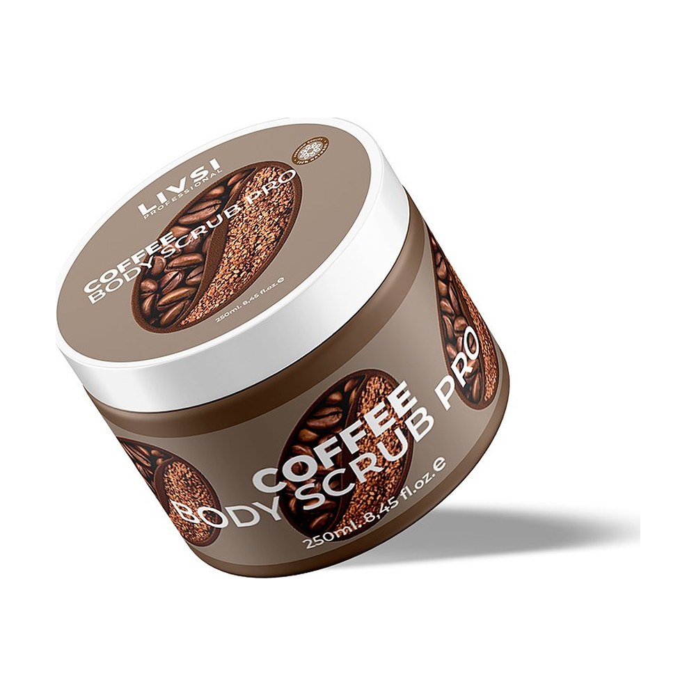 BODY SCRUB PRO COFFEE — LIVSI