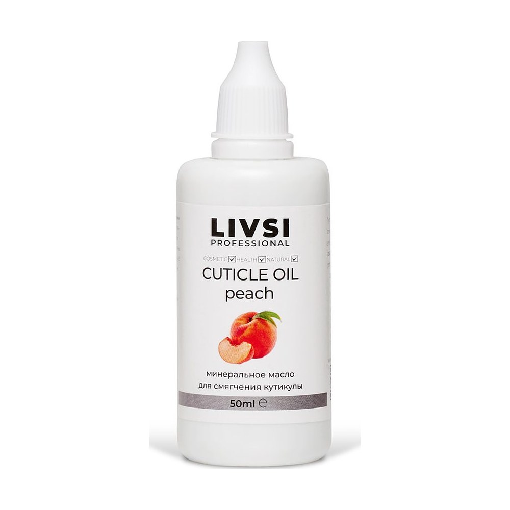 Cuticle oil mineral peach — LIVSI