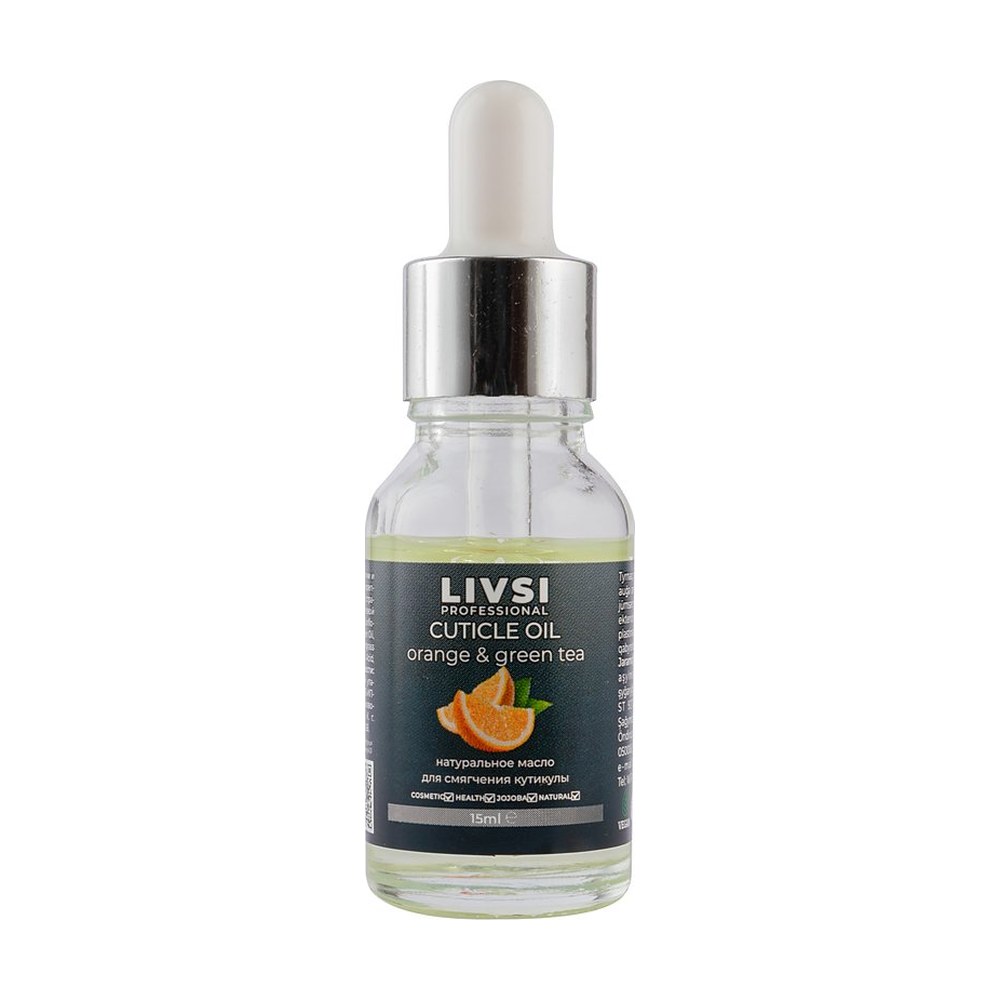 Cuticle oil orange & green tea (vegan) — LIVSI