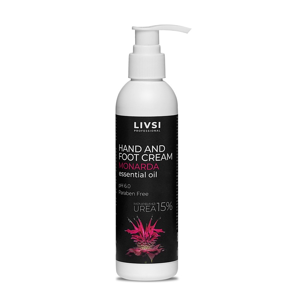 HAND and FOOT cream MONARDA — LIVSI