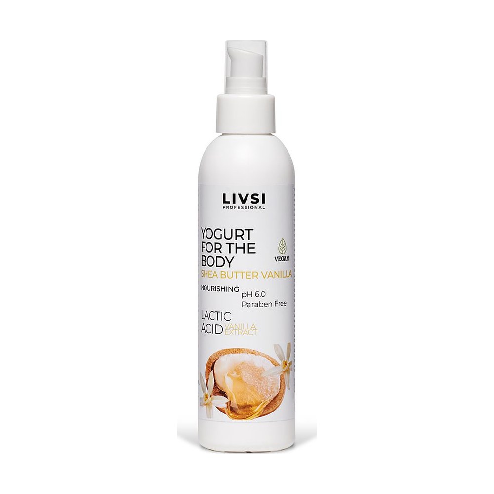 YOGURT FOR THE BODY Shea butter Vanilla — LIVSI